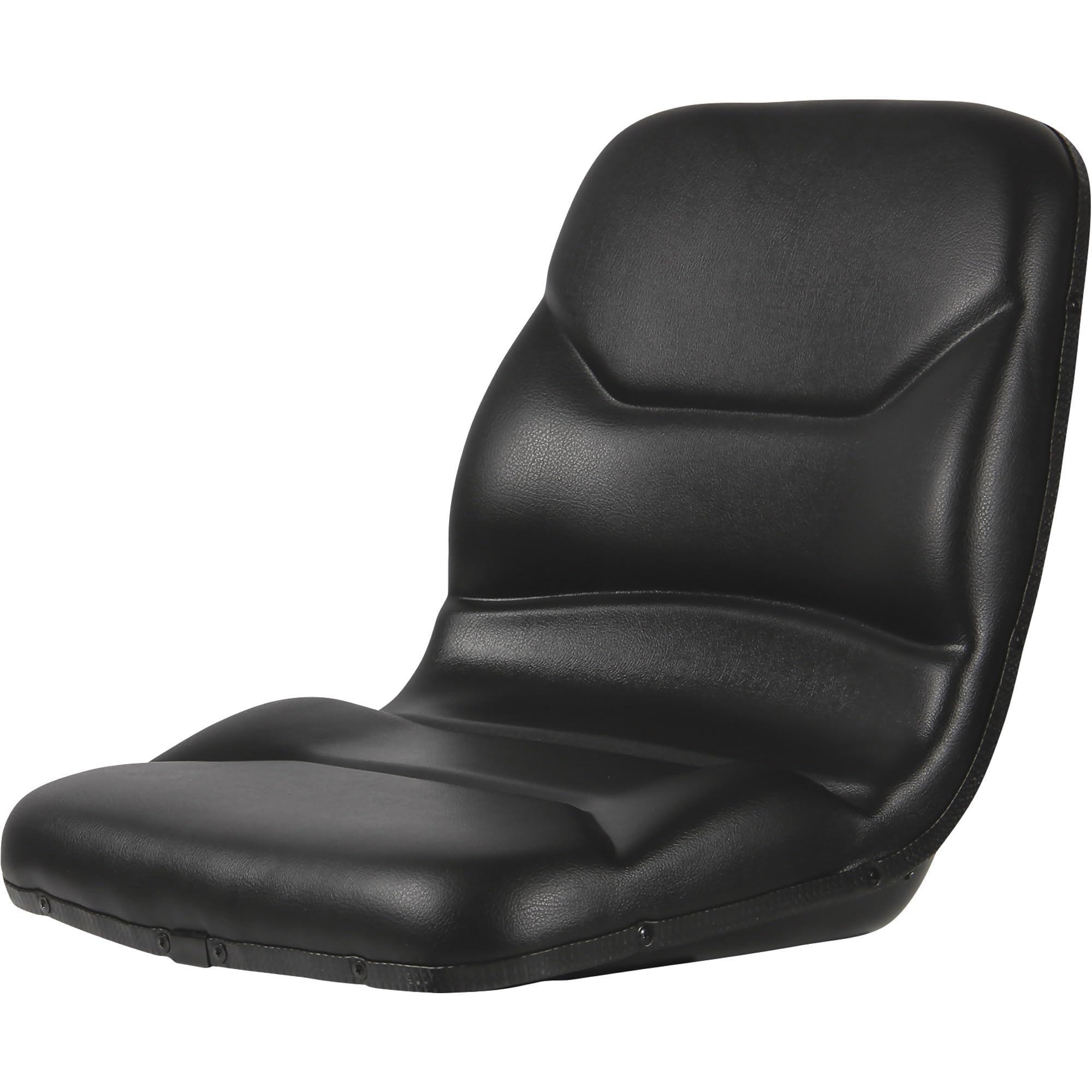 Black Talon Molded Contour Highback Tractor Seat - Black, Model Number 450010BK