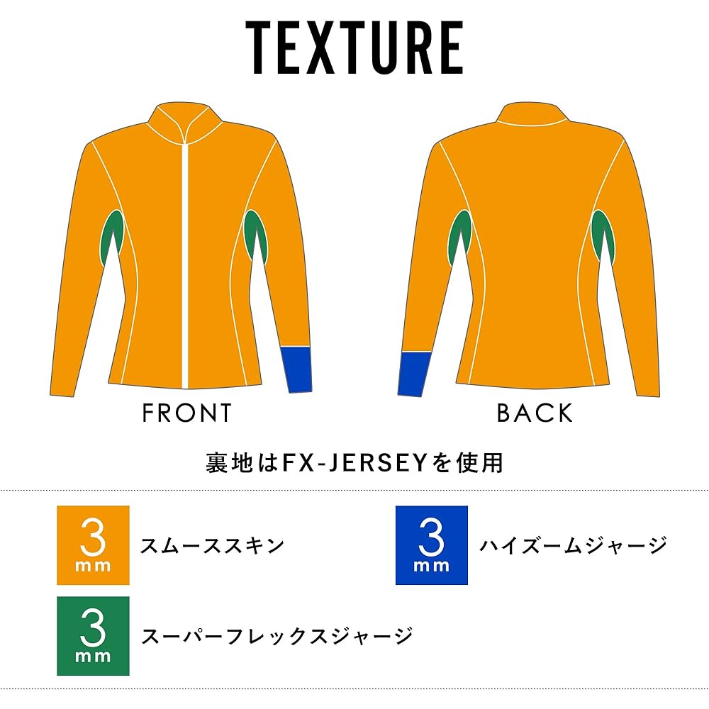 Amazon | FELLOW ウェットスーツ レディース タッパー フロント
