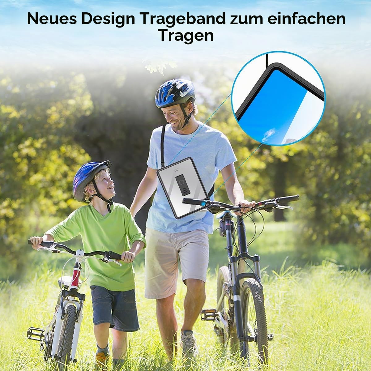 AICase für iPad Pro 11 Zoll, wasserdichte Hülle M4 (2024, 5. Generation), [Integrierter Displayschutz und Ständer] Robuste, stoßfeste und sturzsichere Schutzhülle für den ganzen Körper