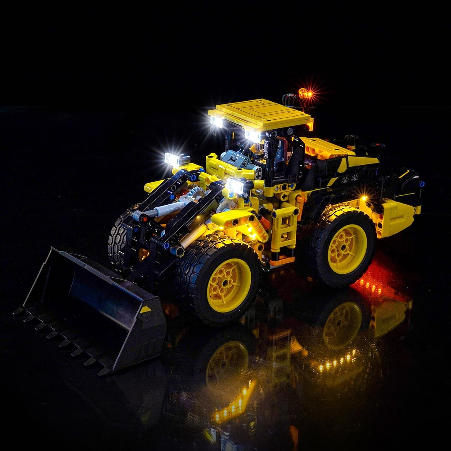 BrickBling Light Compatible with Lego Technic Volvo L120 Electric Wheel Loader 42209 (Lights Only, Excluding Model)