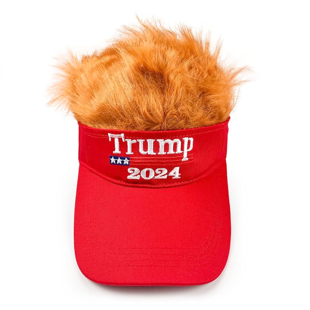 Amazon | ドナルド・トランプ MAGA サンバイザーキャップ 帽子