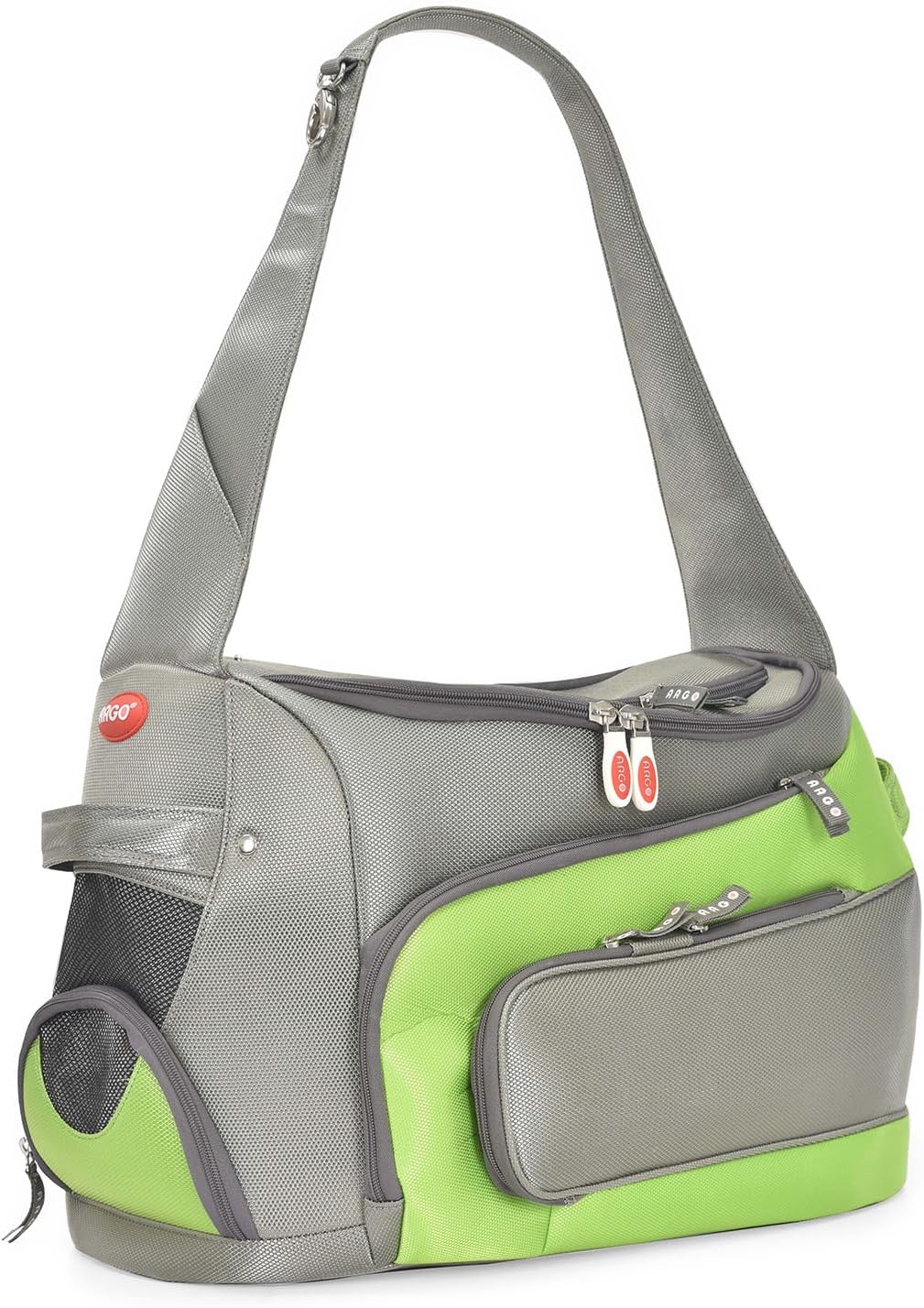 Argo Large Aero-Pet Airline-Approved Pet Carrier, Kiwi Green