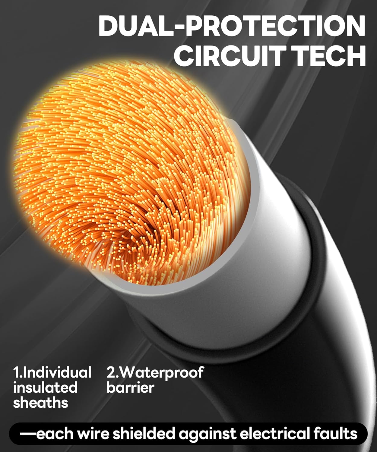 JS LifeStyle Heated Gloves for Men Women,HG-01 7.4V 3000mAh Rechargeable Battery Wind Water Proof with Touch Screen and Light-Off Design for Winter Ski Work Motorcycle - Image 7