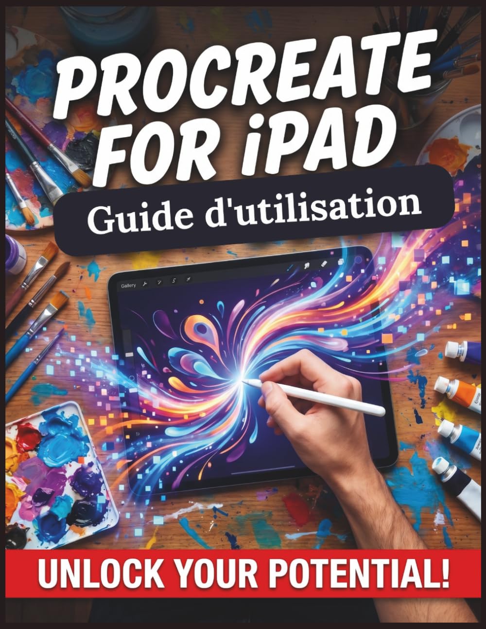Procreate For iPad Guide d'utilisation: Le manual complet, étape par étape, du dessin, de la peinture et de l'illustration numériques avec l'Apple Pencil