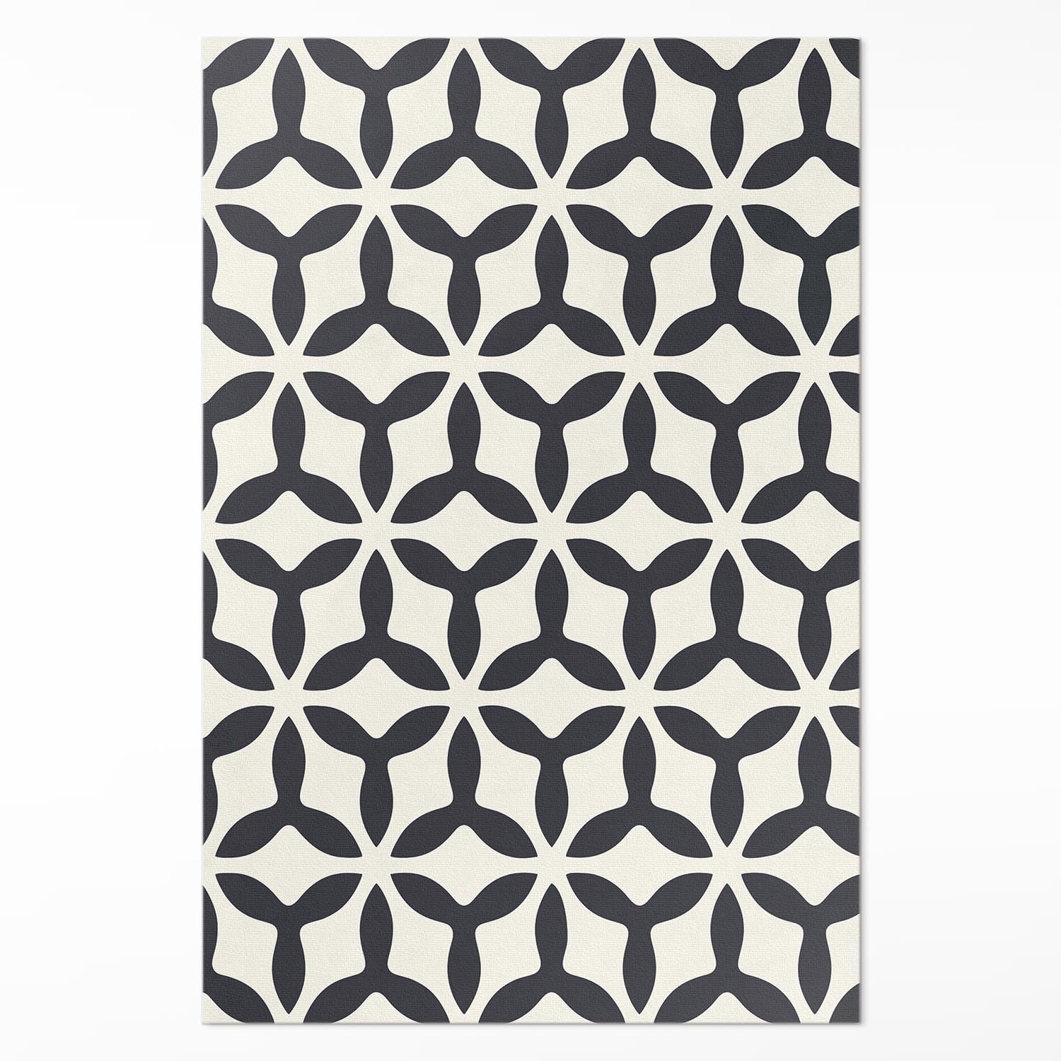 Tapis de sol vinyle lavable et anti-décoloration 60x90 cm pour protection cuisine