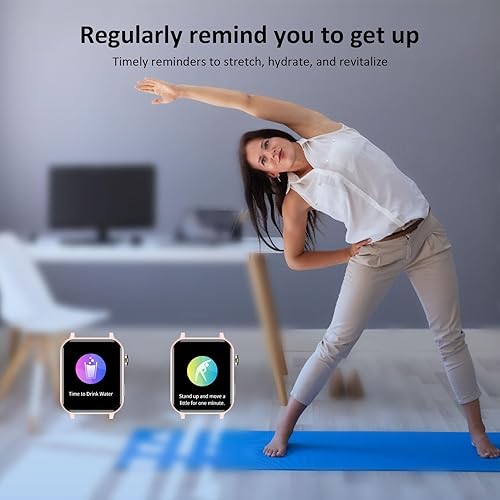 Miniatura 7 de Blackview Relojes inteligentes para mujer (hacer y responder llamadas), reloj con pantalla HD de 1.85 pulgadas, más de 100 modos deportivos, monitor