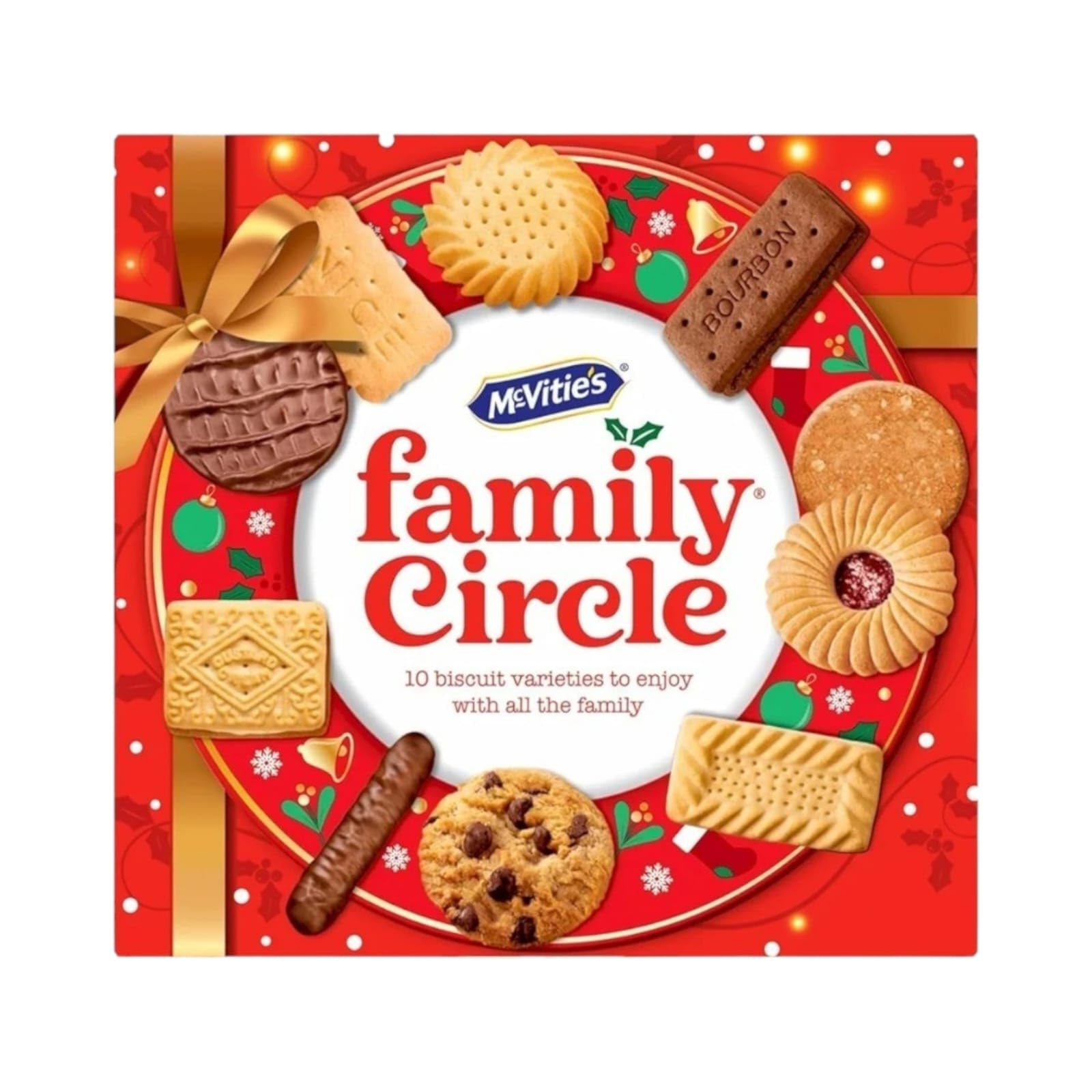Mcvitiee's Family Circle Assorted Biscuits 400g, 10 Biscuits Varieties to enjoy with all the family