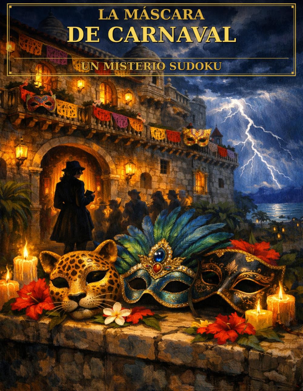 La Máscara de Carnaval: El Gran Libro de Sudokus de Misterio Murdor – 100 Desafíos para Mentes Curiosas (Incluye Soluciones)
