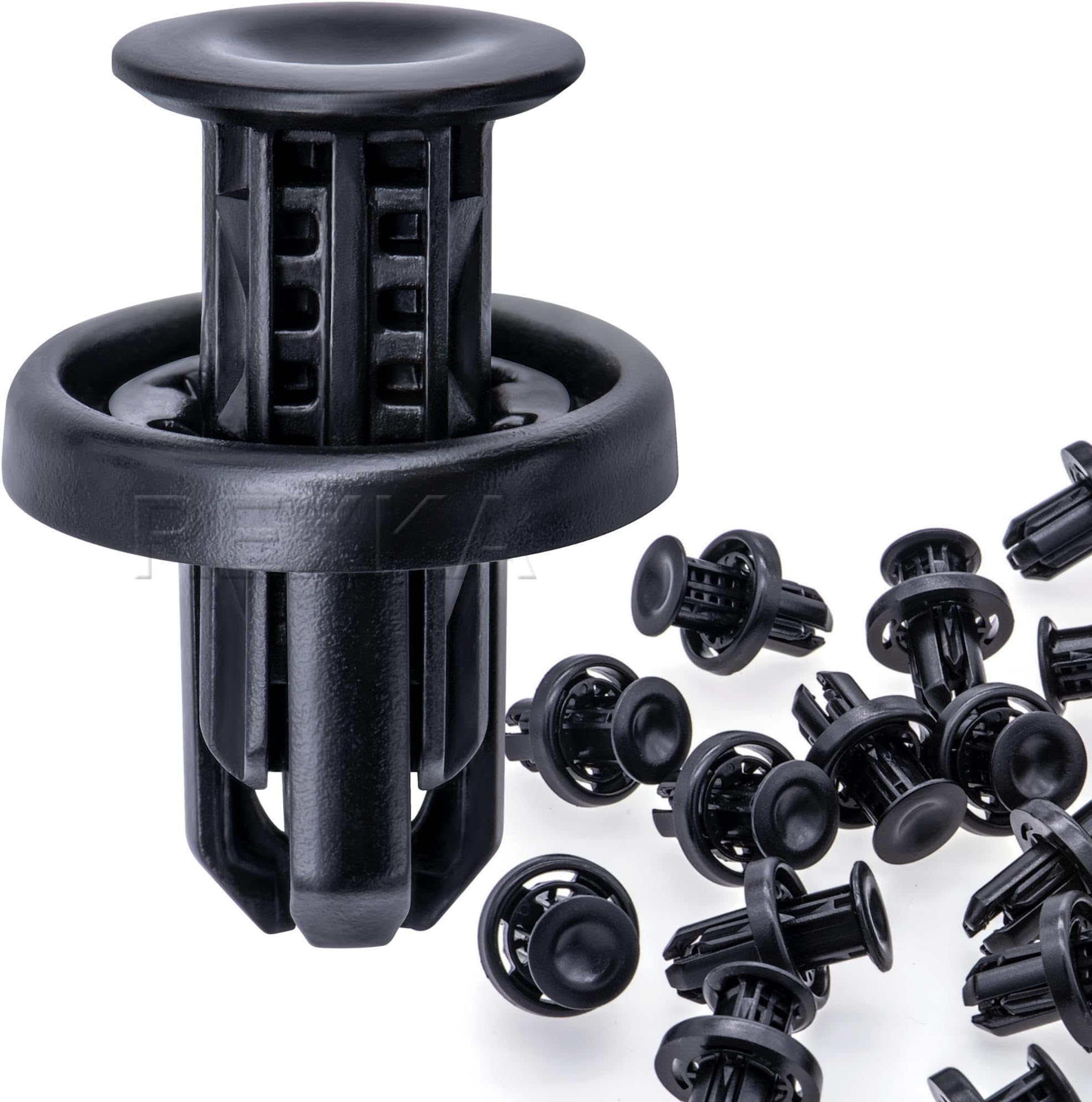 RexkaFront Bumper Cover Push-Type Retainer Clip for 91505-TM8-003 Acura ILX and Honda Insight 91505TM8003 (Pack of 40)