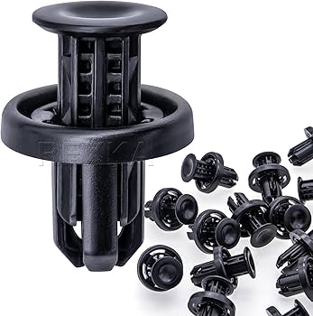 Rexka 40pcs Rear Front Bumper Cover Fender Grille Under Cover Push