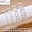 AD Beads Handmade Gemstone Stretch Elastic Bracelet Crystal Healing Reiki Nature\'s Beauty and Spiritual Essence Unisex (8mm, Clear Quartz (Detox and Purification))
