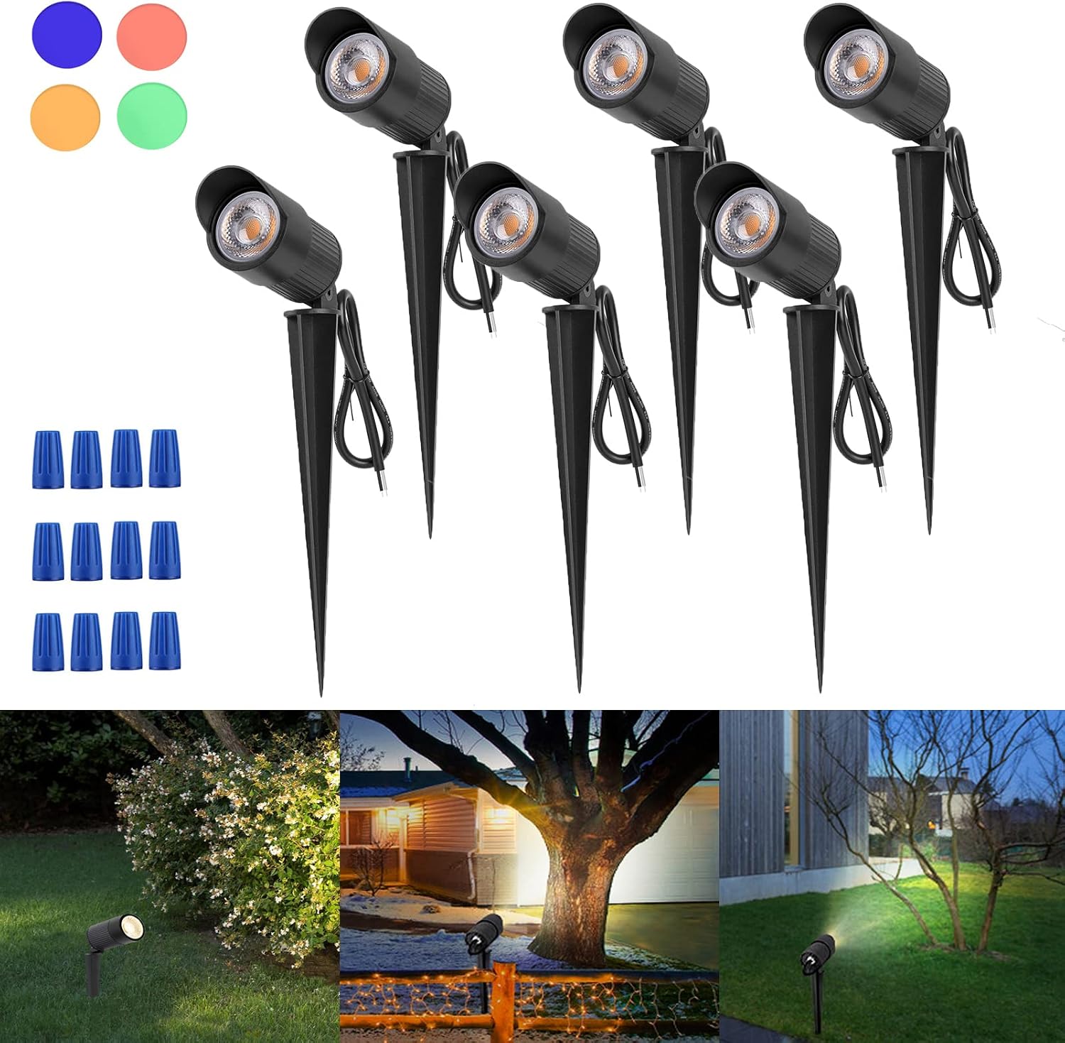 Black Friday Clearance RNEHON LED Garden Light 10W Inground Light Landscape Lighting,IP67 Waterproof Deck Light, LED Outdoor Well Light, UL Listed Lights,3000K Outdoor Lighting for Yard,Lawn,Garden,Patio,Pack of 6 Exclusive Discount 50% Price RNEHON LED Garden Light 10W Inground Light Landscape Lighting,IP67 Waterproof Deck Light, LED Outdoor Well Light, UL Listed Lights,3000K Outdoor Lighting for Yard,Lawn,Garden,Patio,Pack of 6