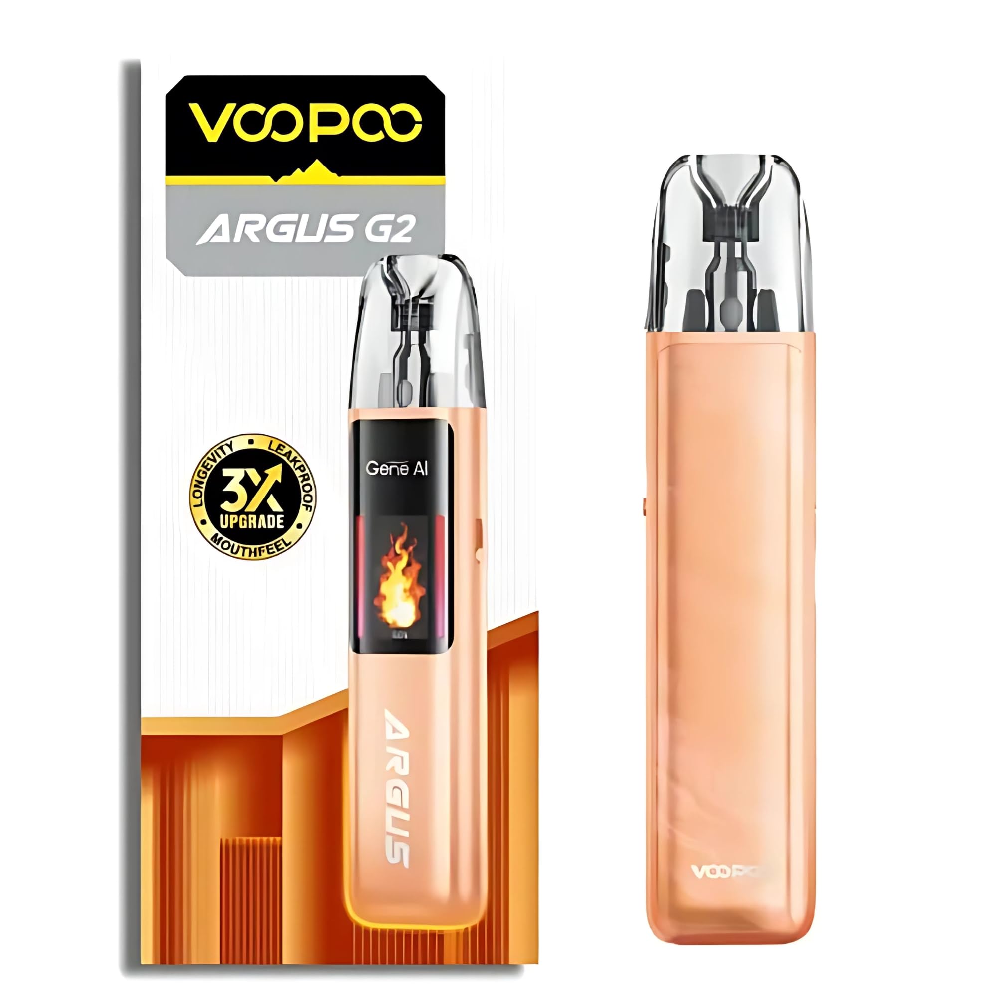 voopoo drag s gene VOOPOO Argus G2 Pod Kit – Refillable & Rechargeable vape with 1000mAh  Battery & 30W Pod System - Sensory Interaction, 0.96-Inch Color Screen  |Adjustable Airflow | Type-C Fast Charging