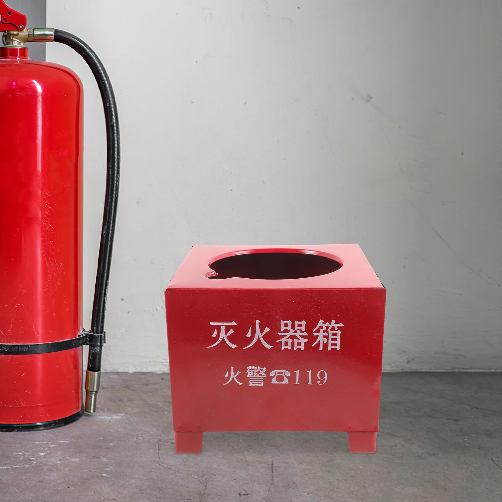 Soporte de 2-4kg de Hierro en Extintor para Incendios Rojo Base Estable Fiable para Extintores y Amplia Aplicabilidad Hogar y Oficina