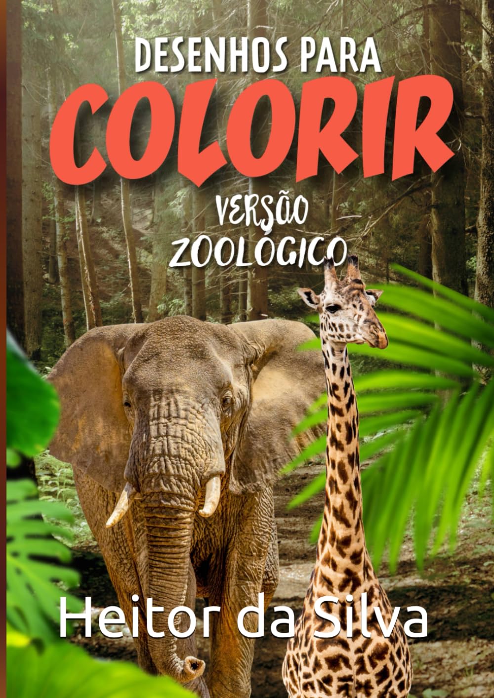 Desenhos para Colorir: Versão Zoológico