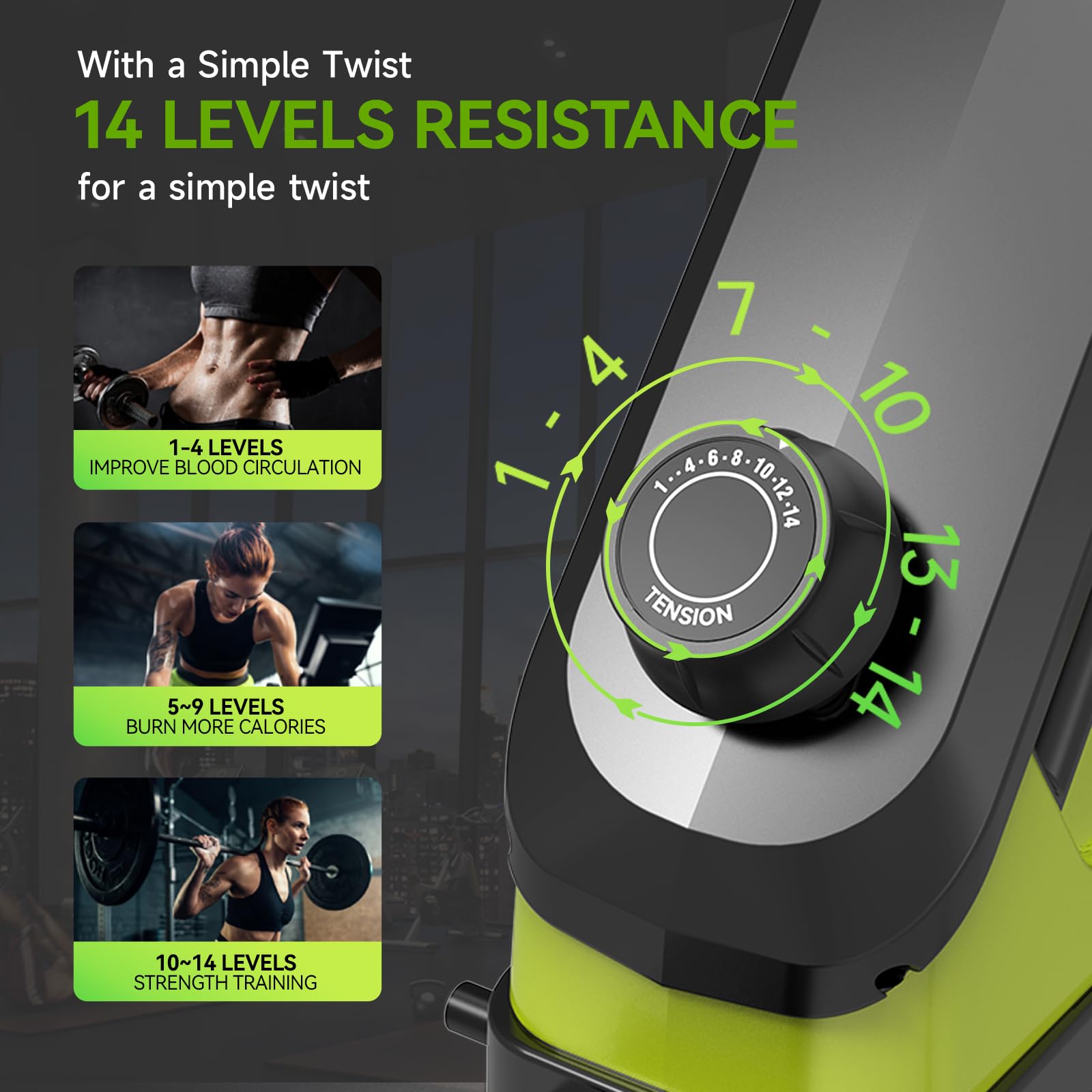 Snapklik.com : Pooboo Magnetic Rowing Machine 360 LB Weight Capacity ...