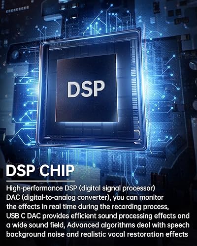 Miniatura 2 de Jstma Adaptador multipuerto de audio USB-C, accesorios de video en vivo, divisor multifunción compatible con entrada de acompañamiento estéreo y