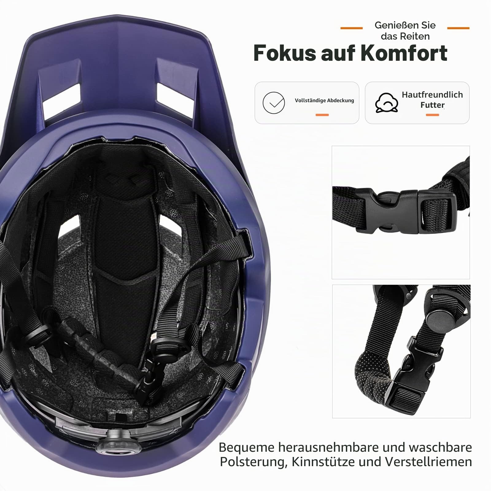 Fahrradhelm, Mountainbike-Helm Helme für Männer Frauen Erwachsene Jugendliche