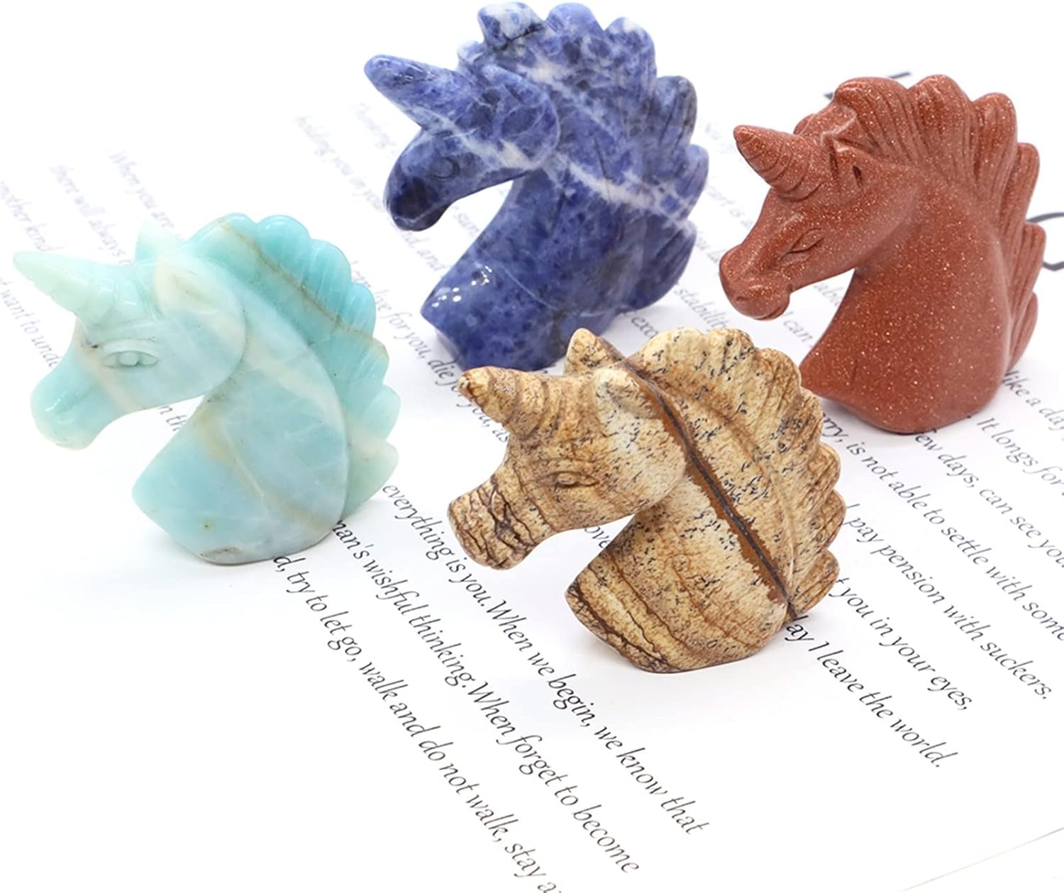 天然水晶の原石 1-20 PC 2 (Color : Mix Random Stones, Size : 5pcs)