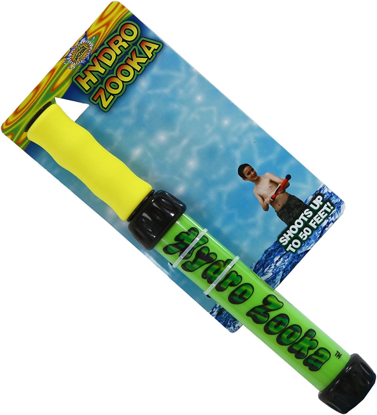 Water Sports Hydro Zooka Water Gun Launcher - 12" Squirt Gun for Outdoor Games - Swimming Pool Toys image 9 of 10 B008FQFMUE