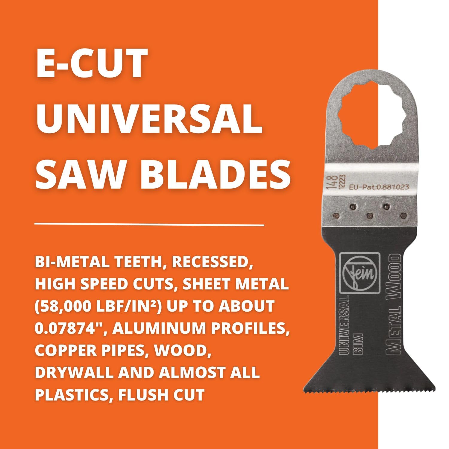 FEIN 63502148035 brzeszczot SC E-Cut U, 44/60 (25 szt.)