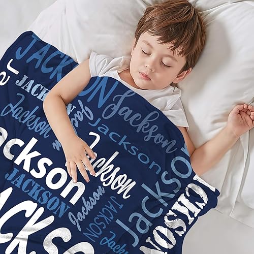 Miniatura 9 de Yofair Se envía al día siguiente, manta personalizada regalos para niñas adolescentes mantas personalizadas con nombre manta de franela para niñas,