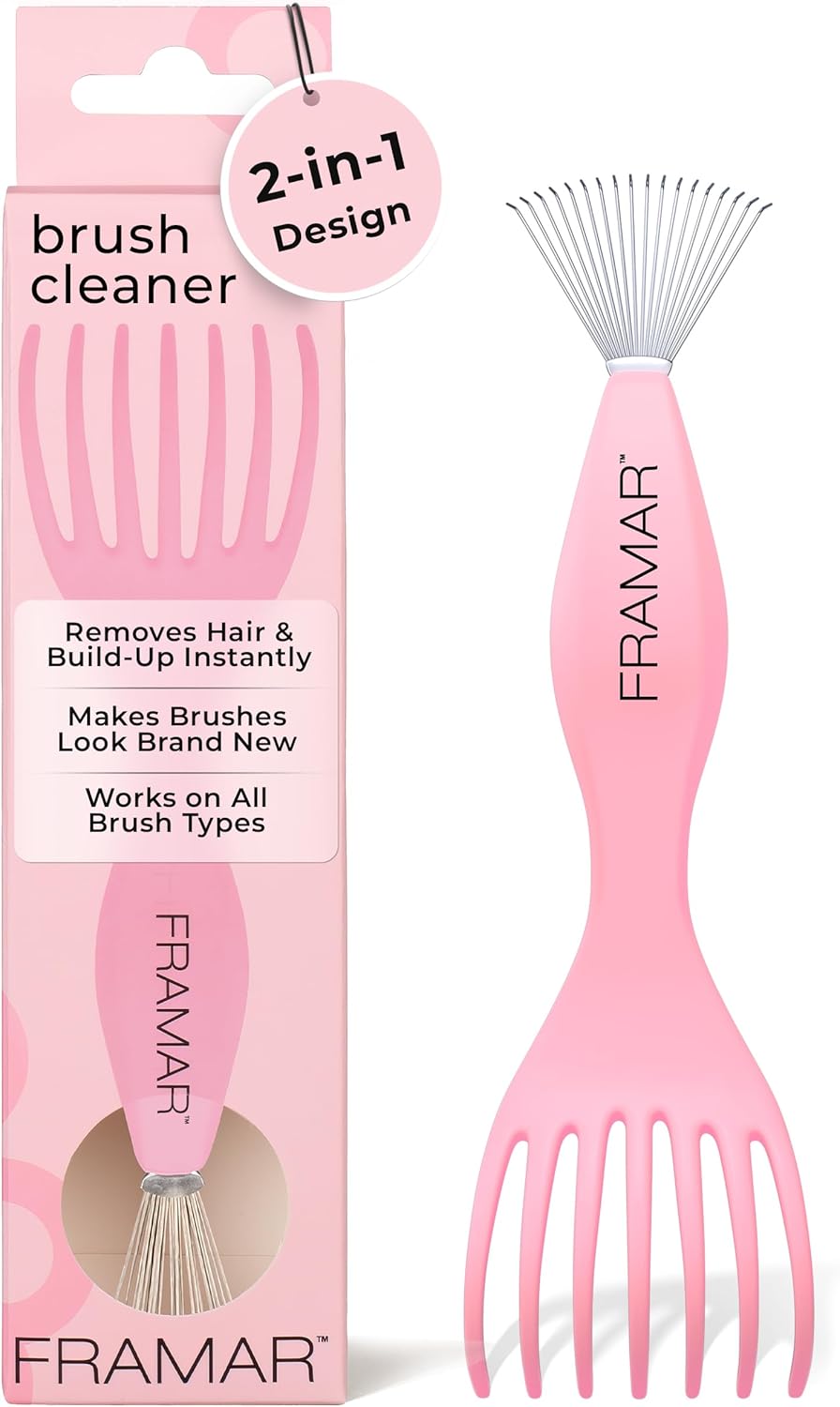 FRAMAR Premium Hair Brush Cleaner Tool – Hairbrush...