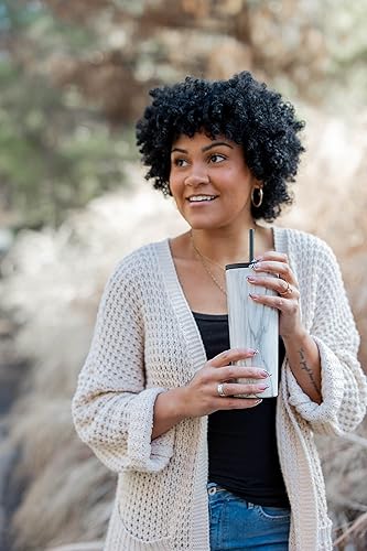 Miniatura 4 de Simple Modern Tapa de vaso con pajilla repuesto reutilizable solo se adapta a botellas de agua de acero inoxidable Classic Journey Scout Travel