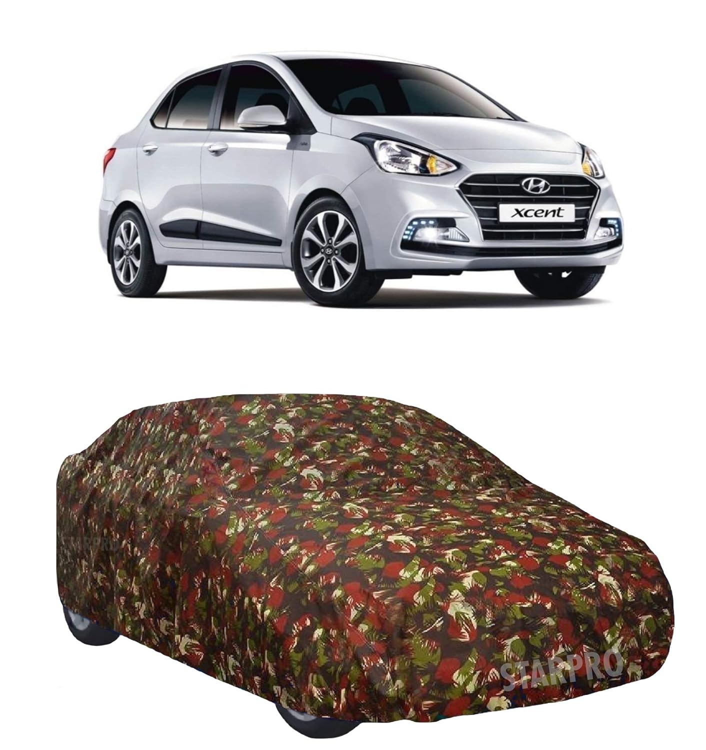 NEXTON Custom Fit UV Protection & Semi Waterproof Hyundai Xcent Car