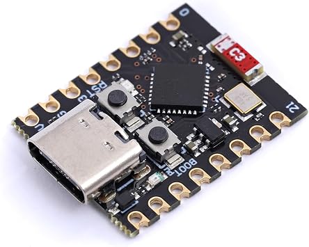 Teyleten Robot ESP32-C3 Development Board ESP32 Supermini Development Board ESP32 Development Board WiFi Bluetooth 3pcs
