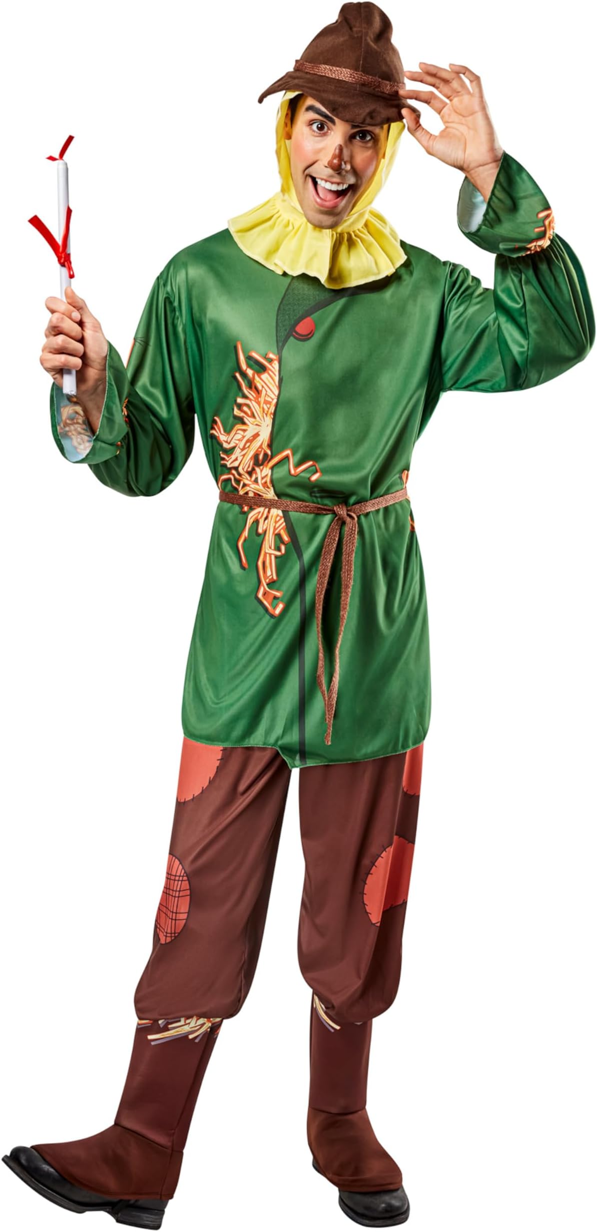 Adult Wizard of Oz 75th Anniversary Scarecrow Costume