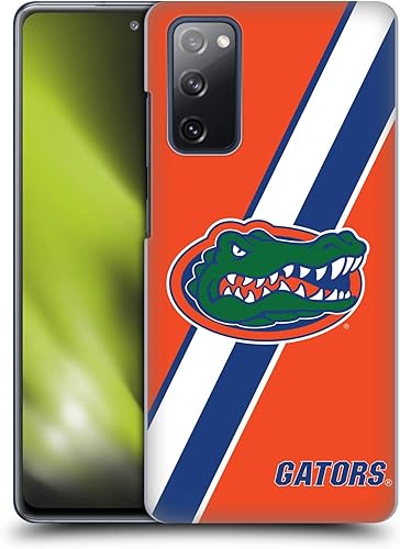 Head Case Designs Funda rígida con licencia oficial de la Universidad de Florida UF Stripes compatible con Samsung Galaxy S20 FE 5G
