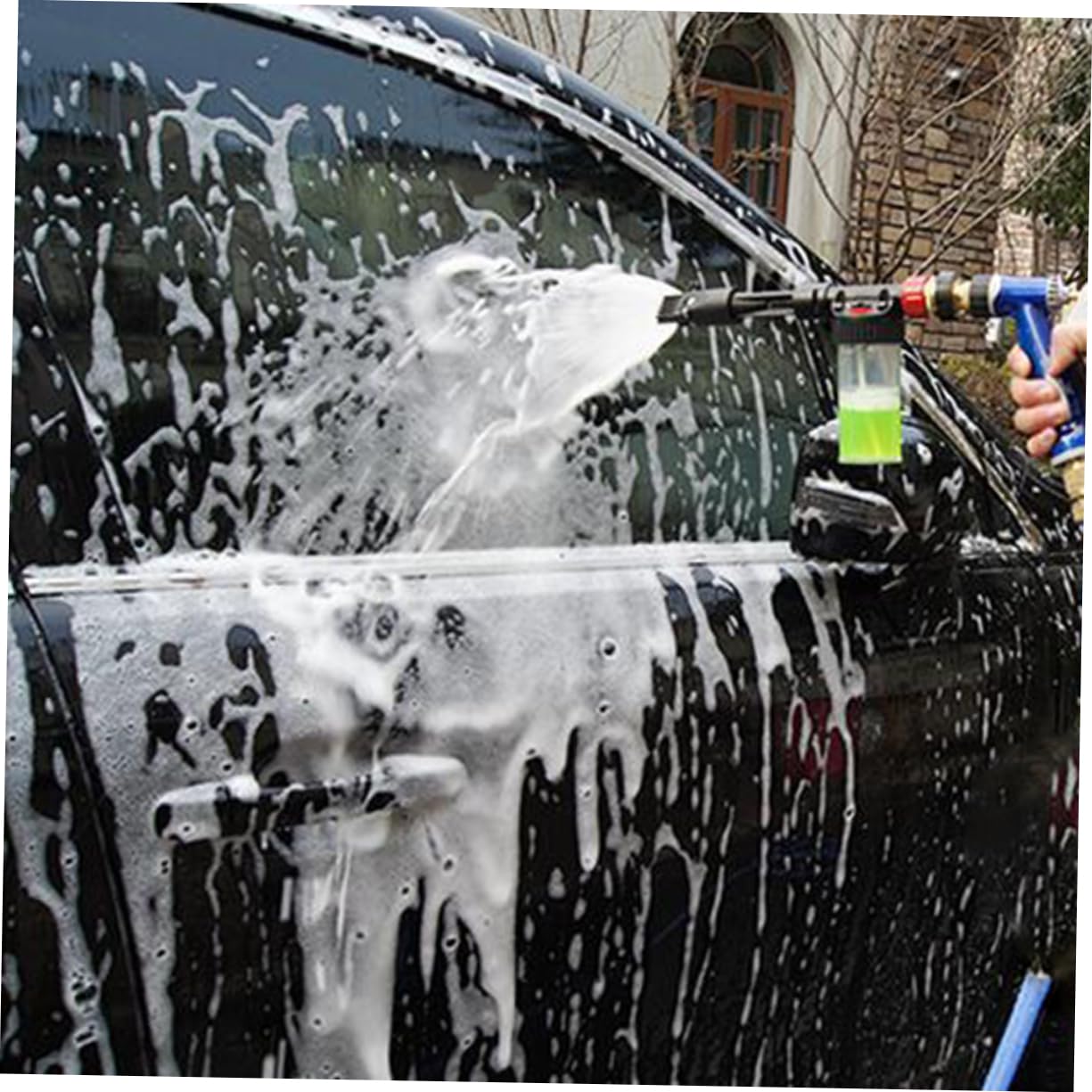 FELTECHELECTR Multifunctional Self Priming Car Cleaning Sprayer Washer for Vehicles Motorcycles for Home Use and Car Washing