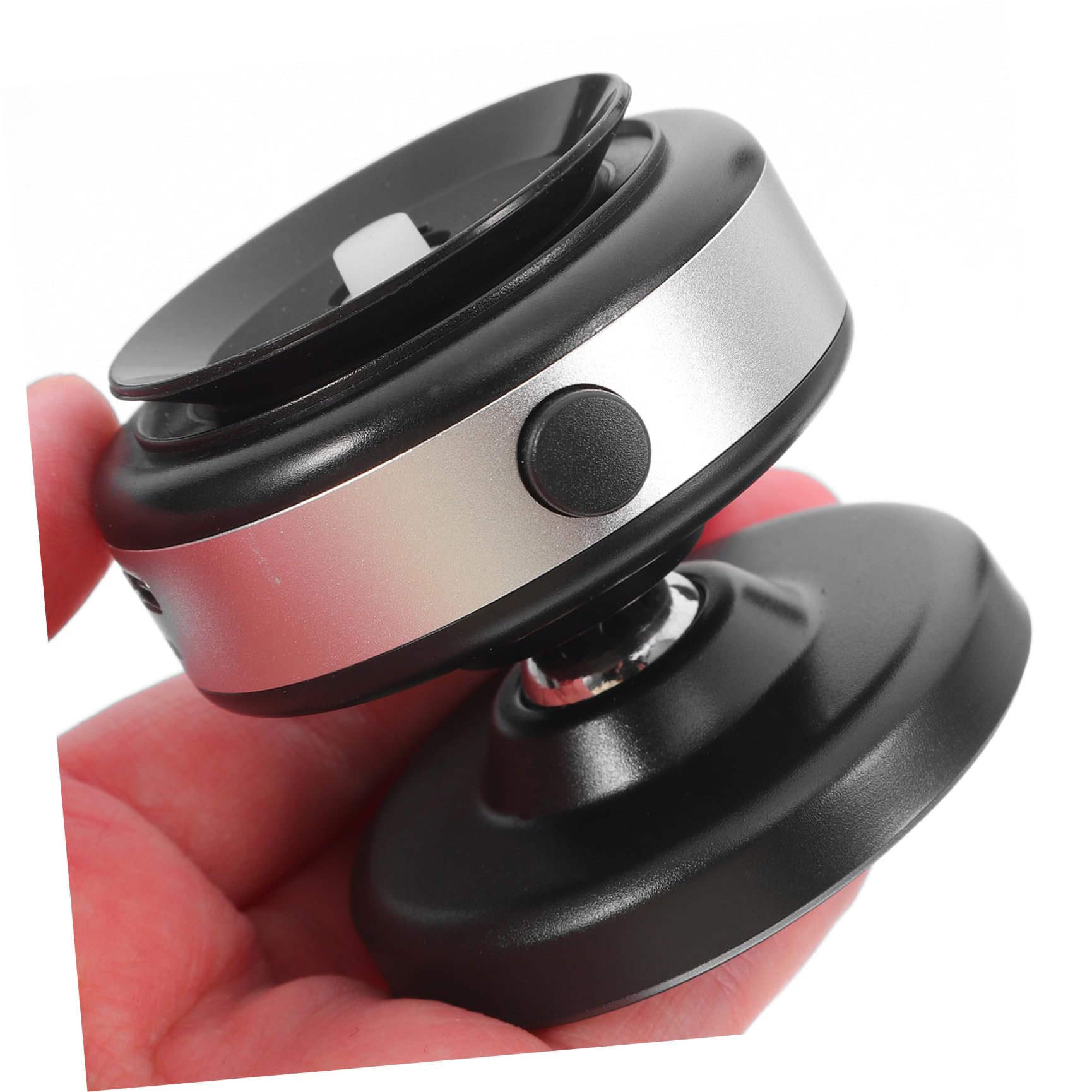Healeved Supporto Magnetico per Telefono Auto Ventosa Pieghevole in Plastica, Design Compatto per Cruscotto e Cellulare in Auto
