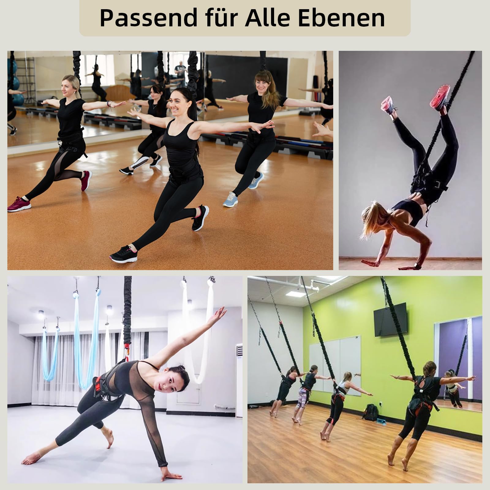 Bungee Fitness Equipment Set Corda pesante Bungee Danza Resistenza Cintura Corda Allenamento Fitness Palestra Professionale Attrezzatura di formazione