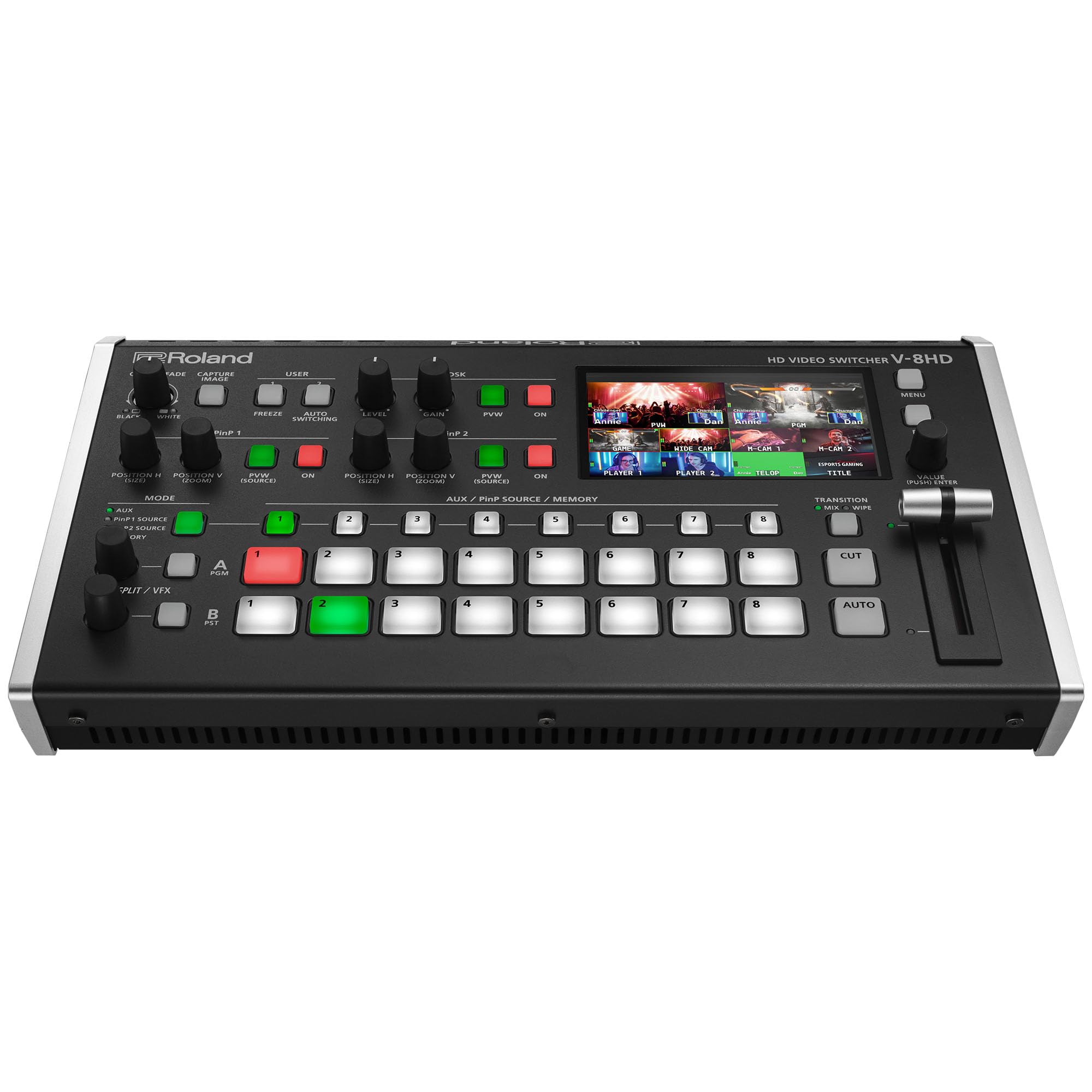 Roland - Roland V-8HD HDMI ビデオスイッチャー Roland V-8HD HDMI Video Switcher – Videoguys