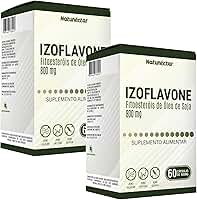 Combo 2x Izoflavone 60 Cápsulas Fitoesteróis de Óleo de Soja