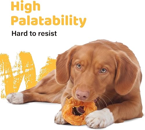 Miniatura 4 de iPaw 10 Pcs Value Pack Turkey Tendons for Dogs, 100% Turkey and US Sourced Raw Material, Hypoallergenic, All Natural Human Grade Puppy Chew, Rawhide