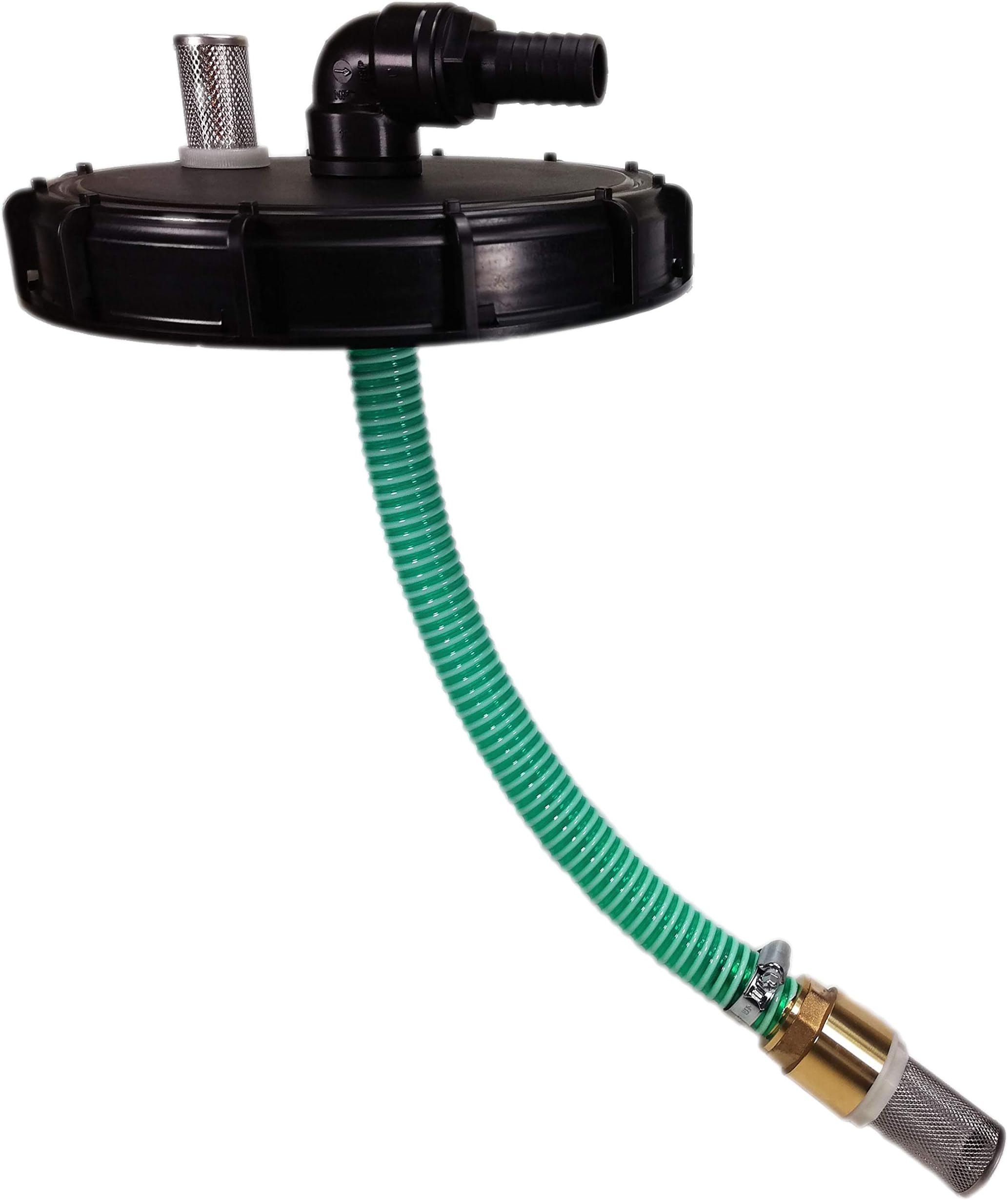 FN-Technik IBC lid suction set with pump connection aerator and ventilator, IBC lid: DN 225, IBC lid suction set: spout