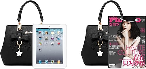 Miniatura 2 de Dreubea - Bolsa para mujer para usar al hombro, cruzada o como bolsa de mano, de piel sintética