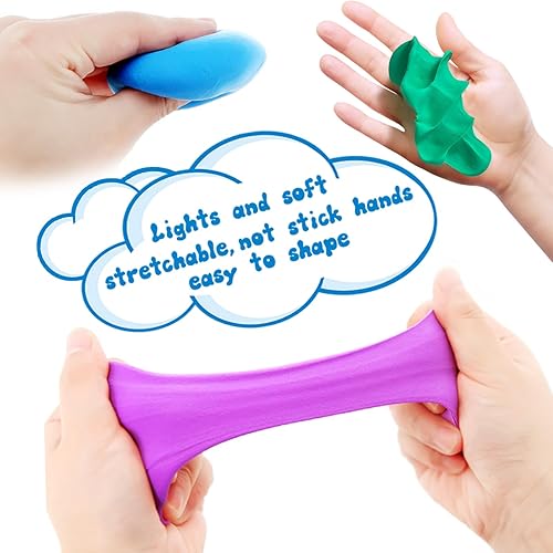 Miniatura 5 de ESSENSON Kit de arcilla para modelar  36 colores de arcilla mágica de secado al aire, moldeo de bricolaje con herramientas de escultura, recuerdos