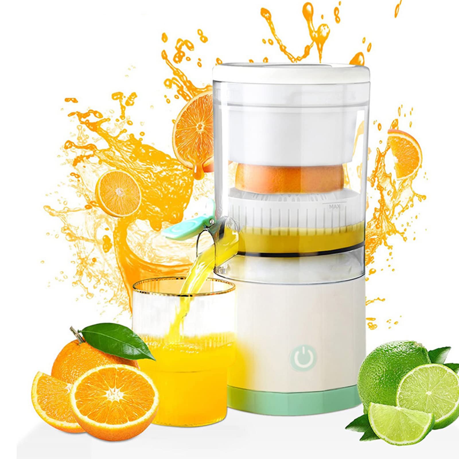 Juicer Manual DUSENHO Portable Citrus Juicer Type-C