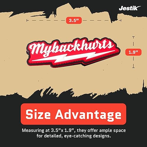 Miniatura 282 de Don't Be A Salty Creative Humor - Parche táctico militar para moral, divertidos parches tácticos, cierre de gancho y bucle de goma de PVC, parches