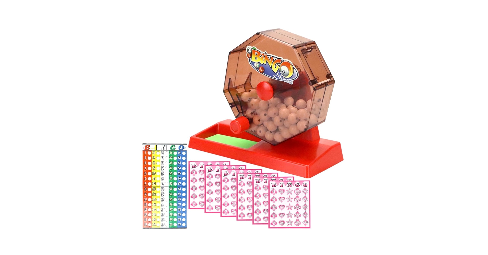 Amazon.co.jp: ビンゴマシーンセット ボールトレイ付き