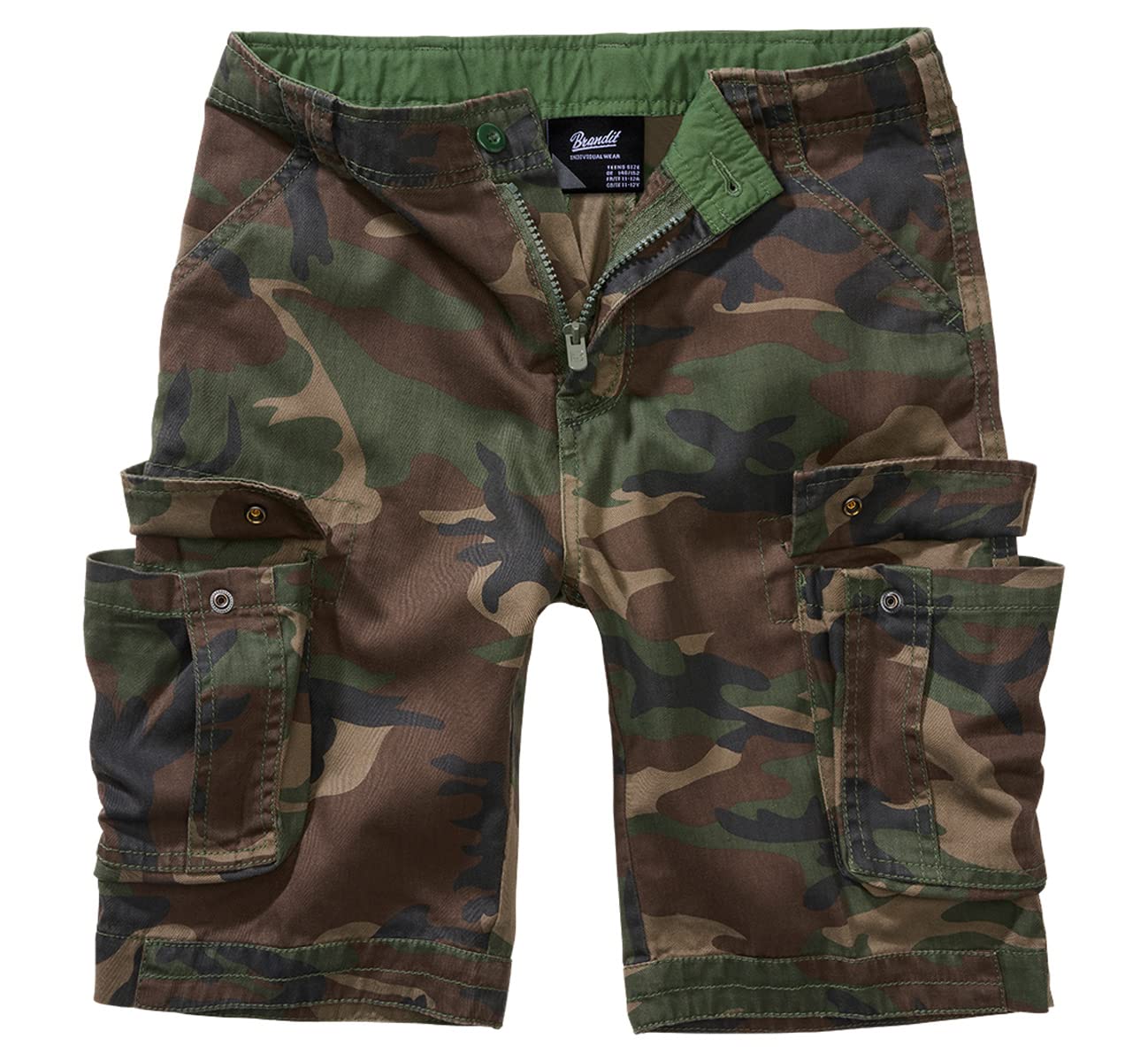 Brandit Kids Urban Legend Shorts, color: woodland, size: S 122