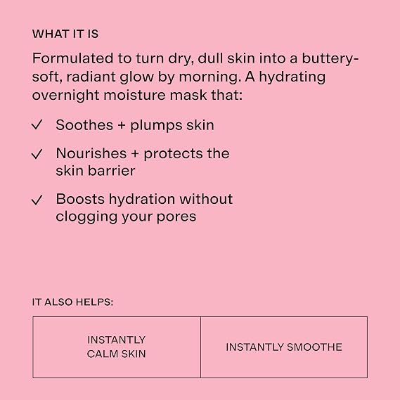 CLEARSTEM HYDRABERRY Hydrating Face Mask for Women - Night Mask for Sleeping for Women with Ceramides, Arnica & Magnesium PCA - Overnight Mask for Evening Hydration to Nourish & Protect Skin Barrier