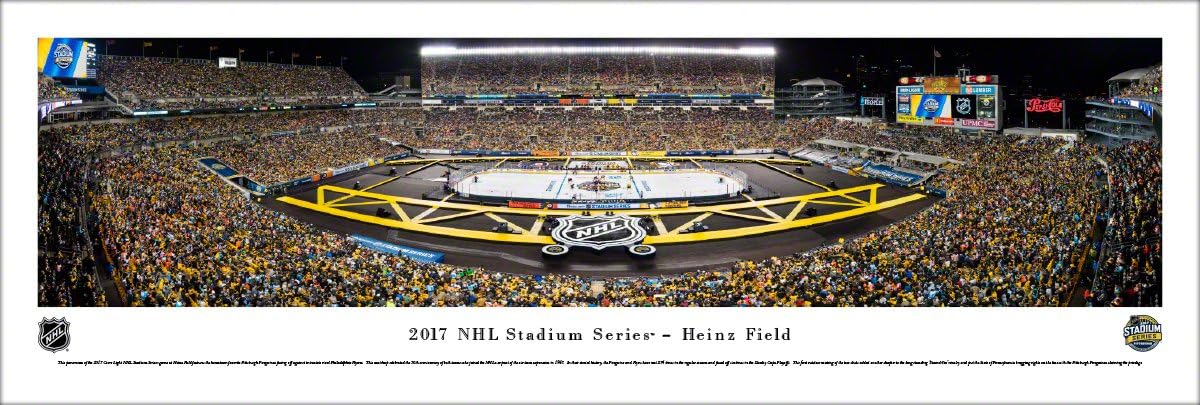 NHL 2017 Stadium Series - Penguins vs Flyers - Blakeway Panoramas Poster