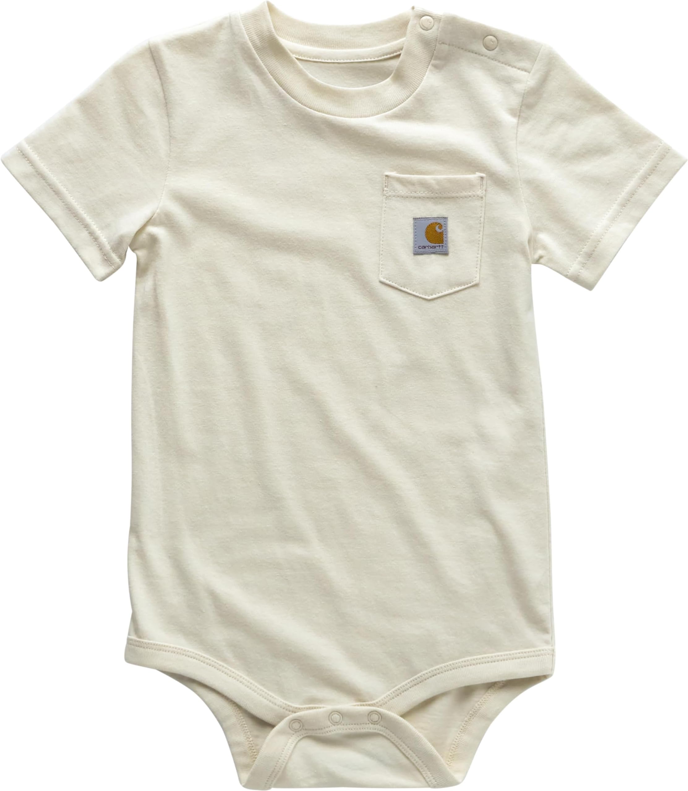 Carhartt Plain Bodysuit with Short Sleeves for Babies