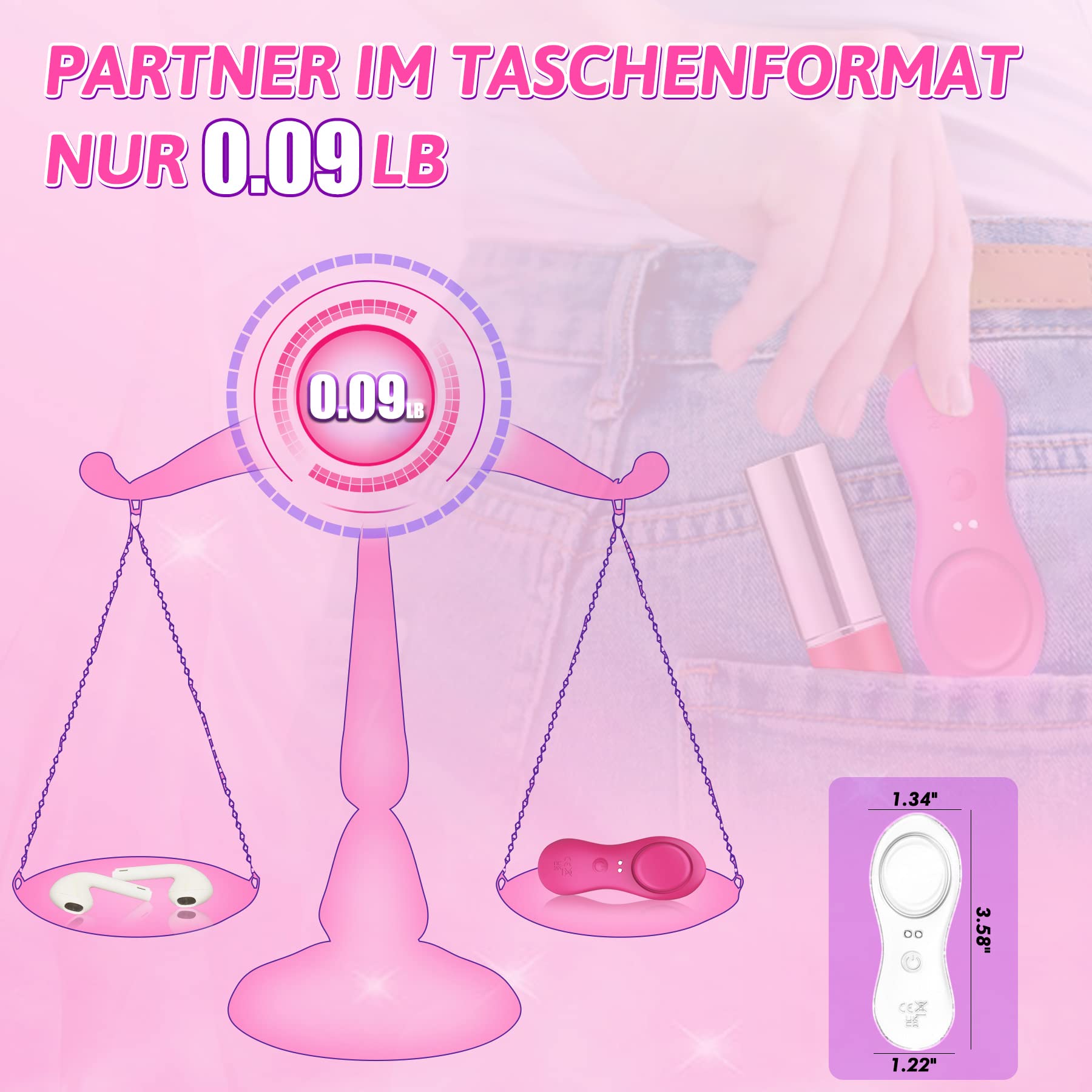 Juguete Sexual Para Parejas Vibrador Ultrafino, Vibrador Muerto Para Mujer, Vibrador Mariposa, Estimulador De Clitoris Para Ella, Vibradores Para Mujer Silenciosos Con App Y Mando A Distancia