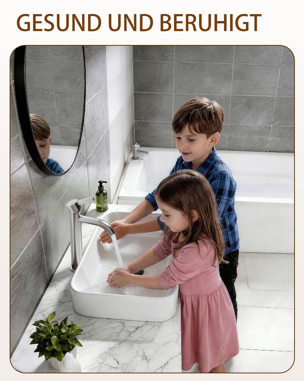 Grifo para lavabo, ahorro de agua, grifo mezclador